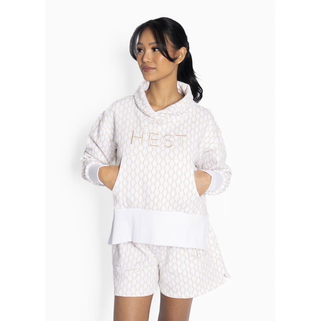 HÉST AS AMARA Sweatshirt Sweat Tops 0003 White Alyssum