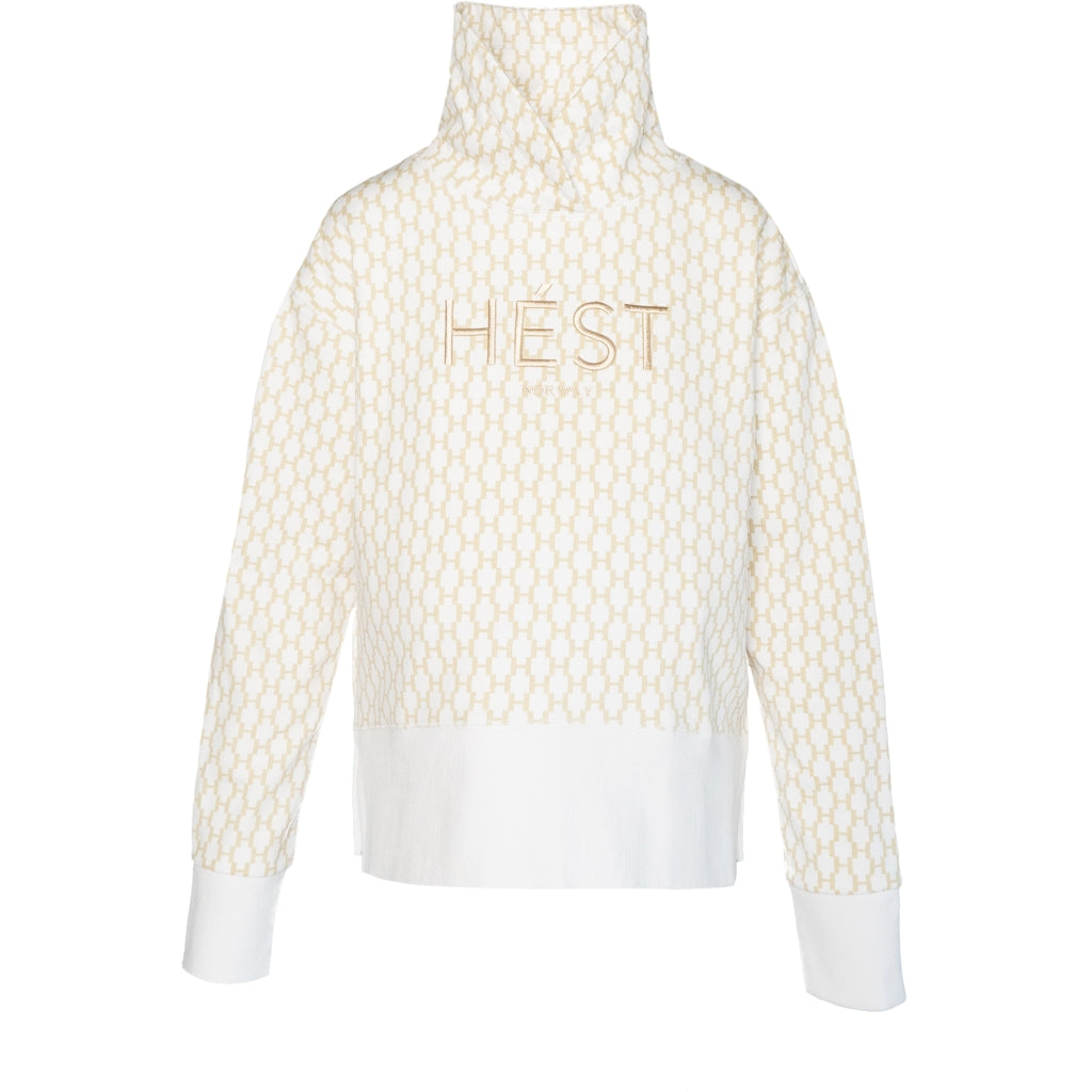 HÉST AS AMARA Sweatshirt Sweat Tops 0003 White Alyssum
