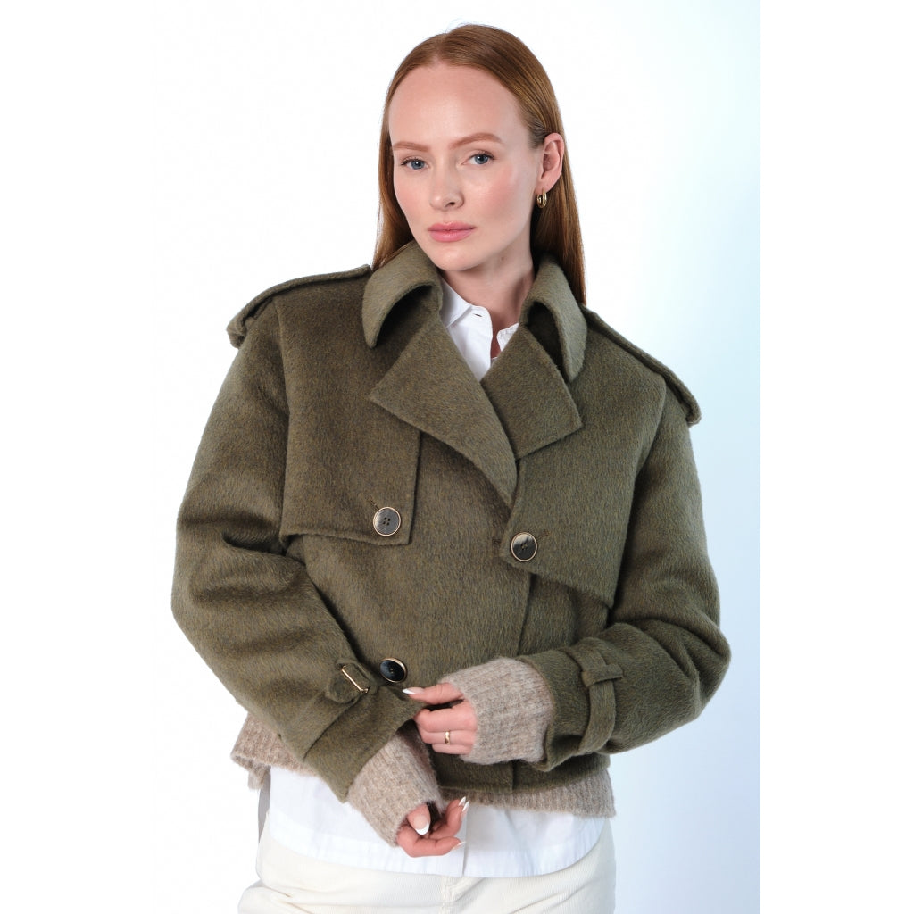 HÉST AS LEONORA Jacket Woven Blazer/Jackets 3000 Winter Moss