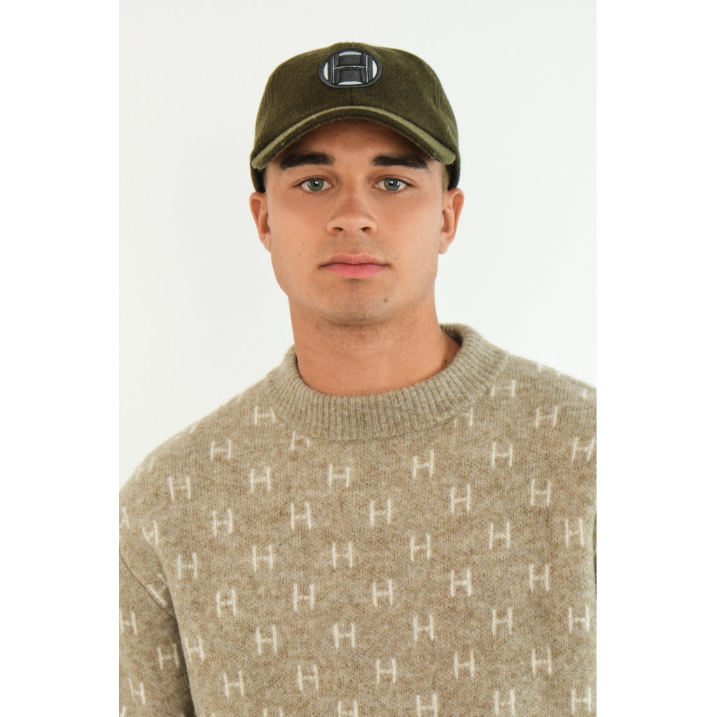 Hést Unisex LOU Cap Accessories Hats/Scarves/Socks 3000 Winter Moss