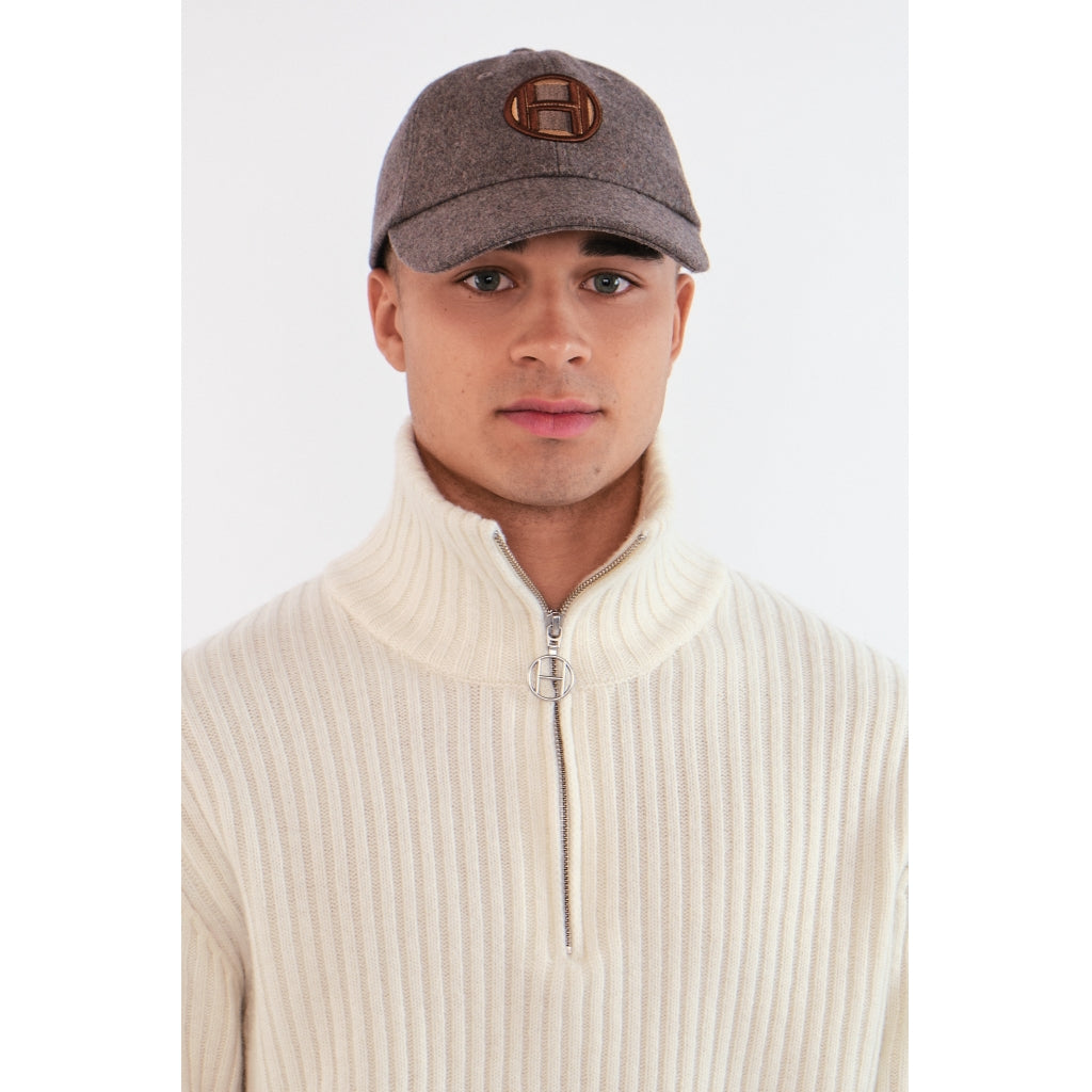 Hést Unisex LOU Cap Accessories Hats/Scarves/Socks 6001 Brown Melange