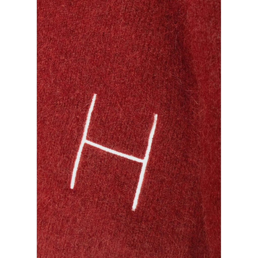 HÉST AS PERNILLE Sweater Heavy Knitwear Tops 2507Syrah