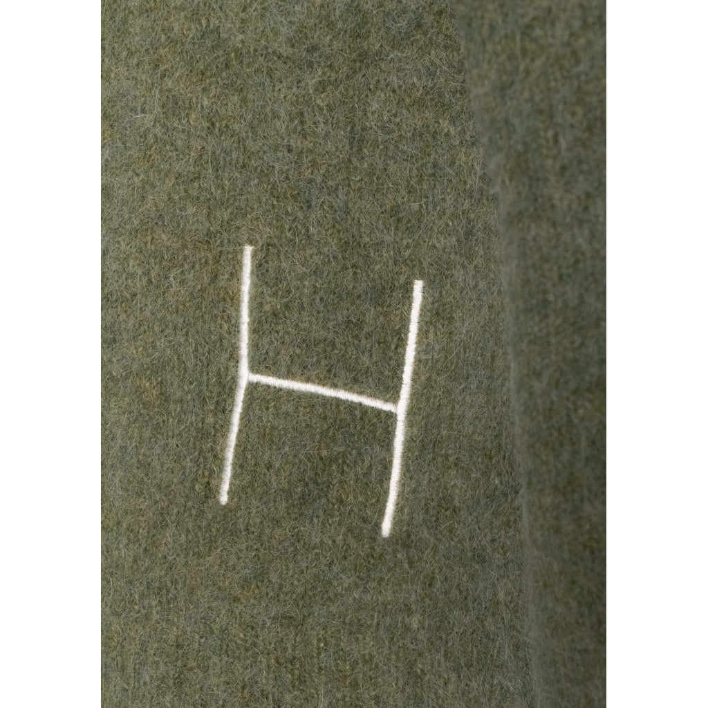 HÉST AS PERNILLE Sweater Heavy Knitwear Tops 3000 Winter Moss