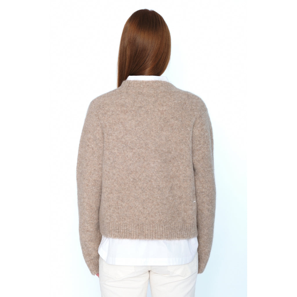 HÉST AS PERNILLE Sweater Heavy Knitwear Tops 6510 Savannah Tan