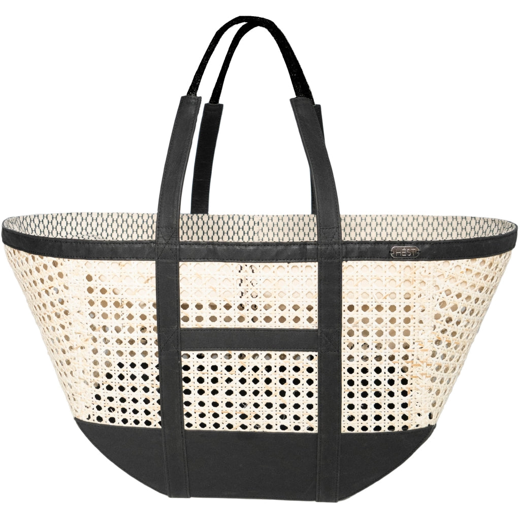 HÉST AS RATTAN BAG Accessories Hats/Scarves/Socks 9000 Jet Black