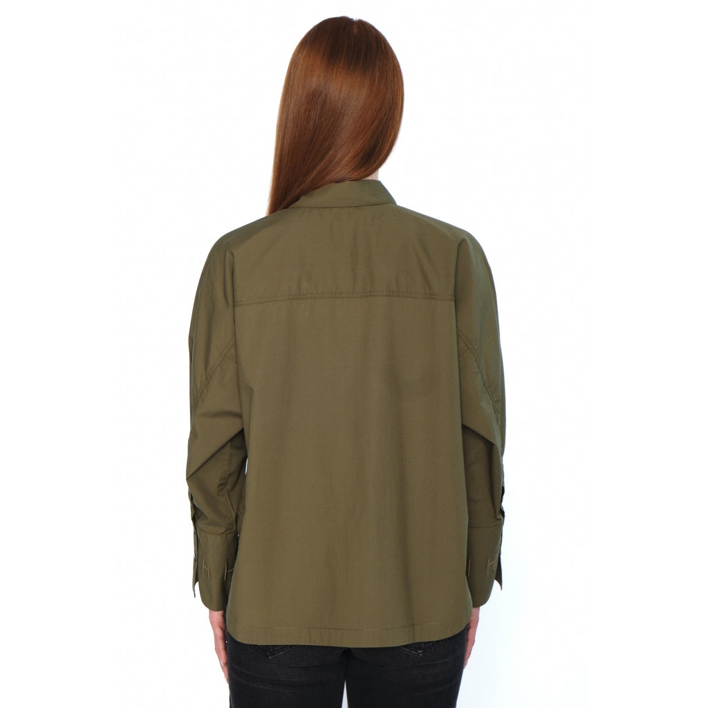 HÉST AS SENNA Shirt Woven Blouse/Top/Shirt 3000 Winter Moss