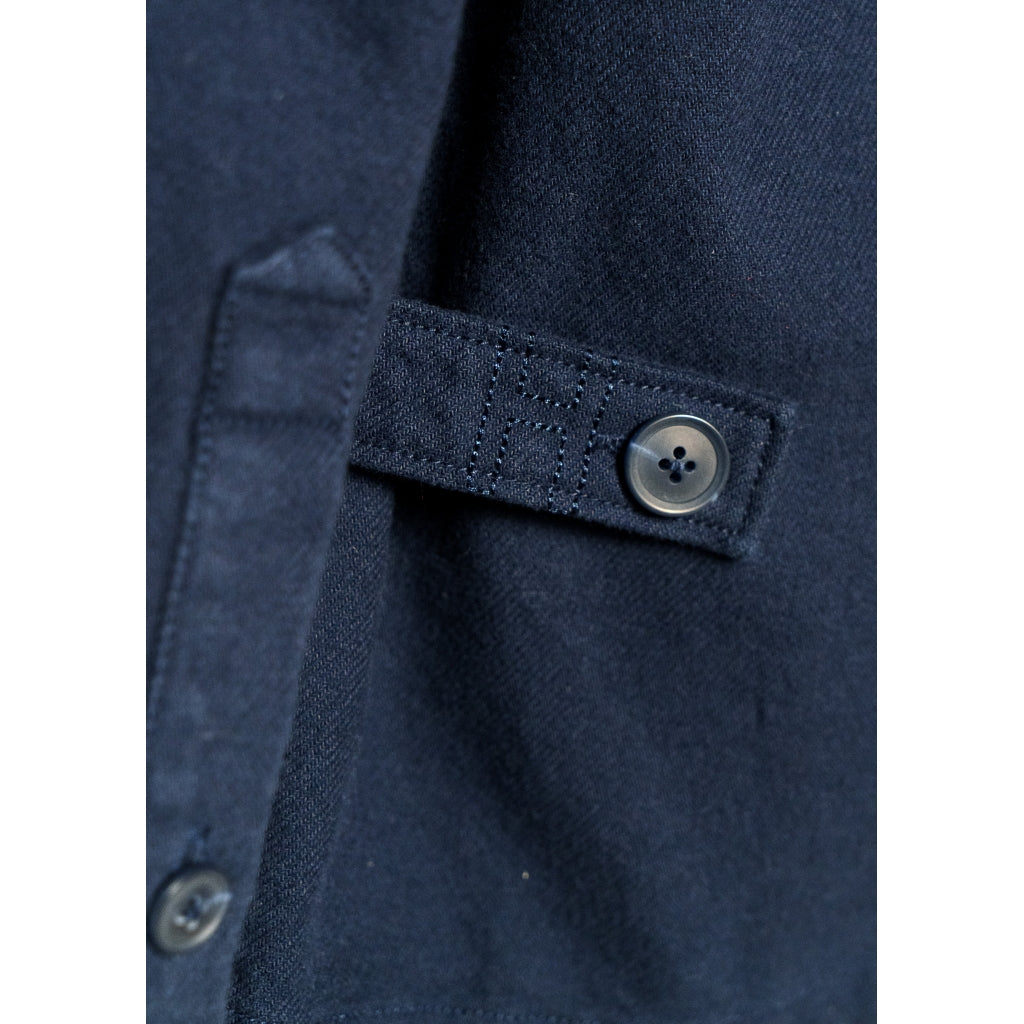 Hést Men SESTO Overshirt Woven Blouse/Top/Shirt 4002 Navy Blazer