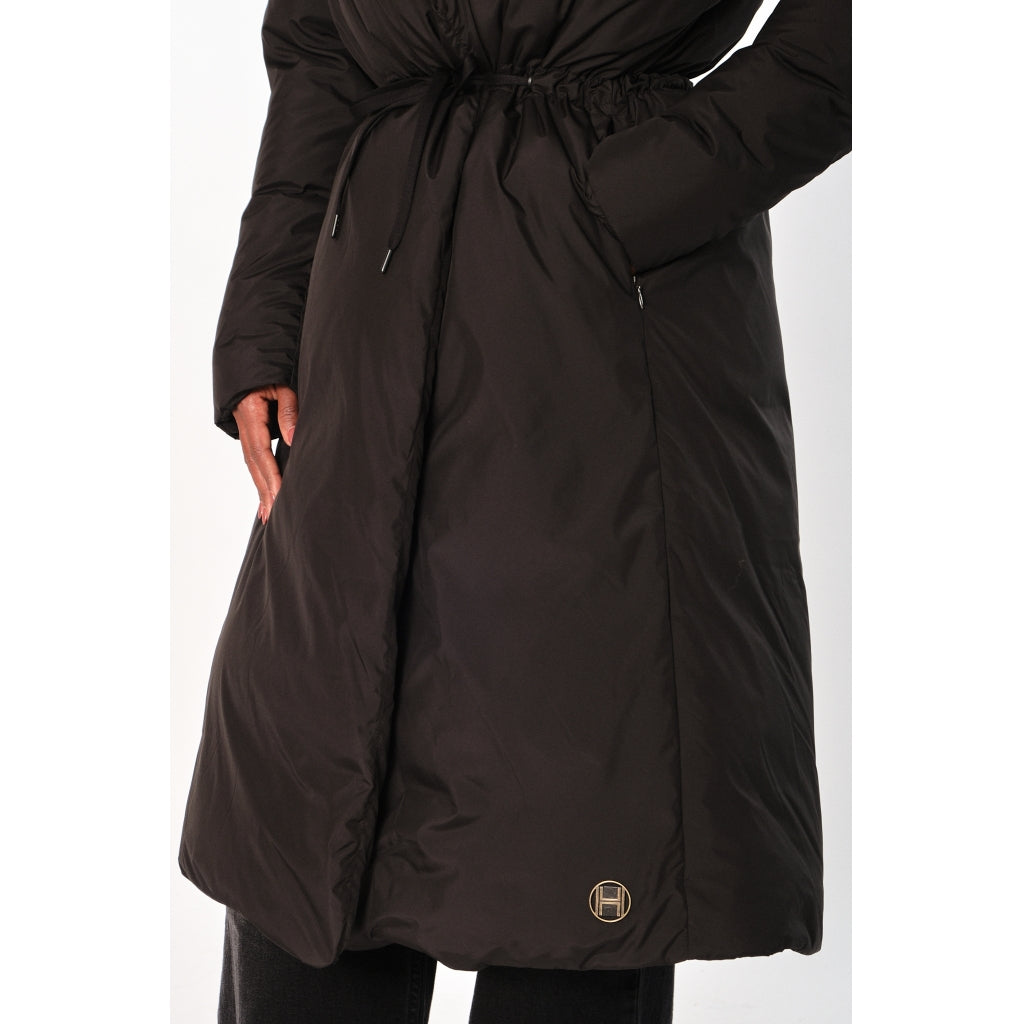 HÉST AS VEDA Coat Outerwear/Vest/Bodyvarmer 9000Jet Black