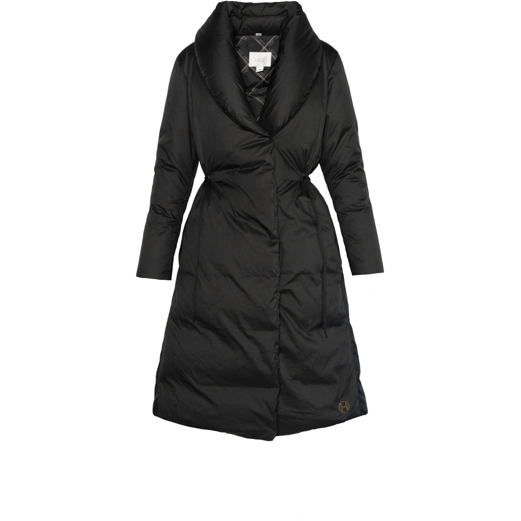 HÉST AS VEDA Coat Outerwear/Vest/Bodyvarmer 9000Jet Black