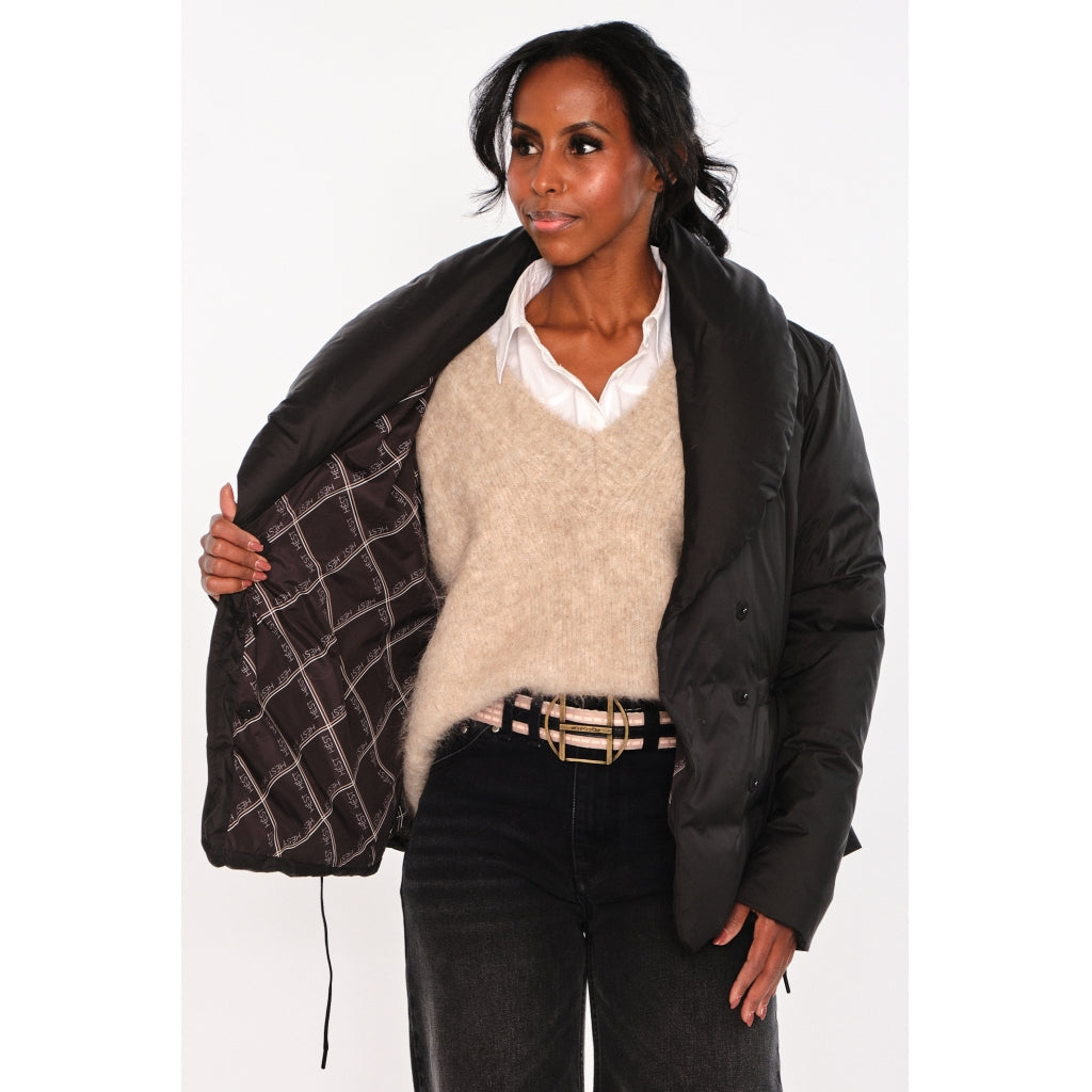 HÉST AS VEDA Jacket Outerwear/Vest/Bodyvarmer 9000Jet Black