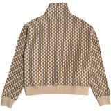 Hést Men ABRAMO Overszied Half-Zip Sweatshirt Sweat Tops 6505 Beige Travertine