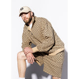 Hést Men ABRAMO Overszied Half-Zip Sweatshirt Sweat Tops