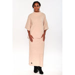 HÉST AS ADELINA Sweater Heavy Knitwear Tops 6513 Light Brown Melange