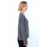 HÉST AS AGATHA Sweater Heavy Knitwear Tops 7001 Grey Melange