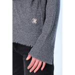 HÉST AS AGATHA Sweater Heavy Knitwear Tops 7001 Grey Melange