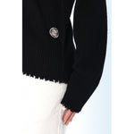 HÉST AS AGATHA Sweater Heavy Knitwear Tops 9000Jet Black