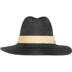 HÉST AS ALLESANDRA Strawhat Accessories Hats/Scarves/Socks 9000 Jet Black