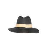 HÉST AS ALLESANDRA Strawhat Accessories Hats/Scarves/Socks 9000 Jet Black