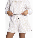 HÉST AS AMARA Shorts Sweat Bottoms 0003 White Alyssum