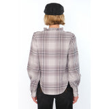 HÉST AS BEATRICE Blouse Woven Blouse/Top/Shirt 9601Grey Check