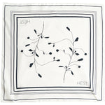 HÉST AS BLACK TWIG Scarf Small Accessories Hats/Scarves/Socks 0003 White Alyssum