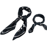 HÉST AS BLACK TWIG Scarf Small Accessories Hats/Scarves/Socks 9000 Jet Black