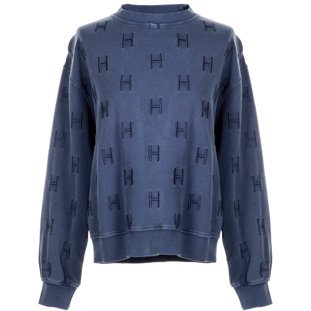 HÉST AS Billy college sweater Sweat Tops 289 Navy