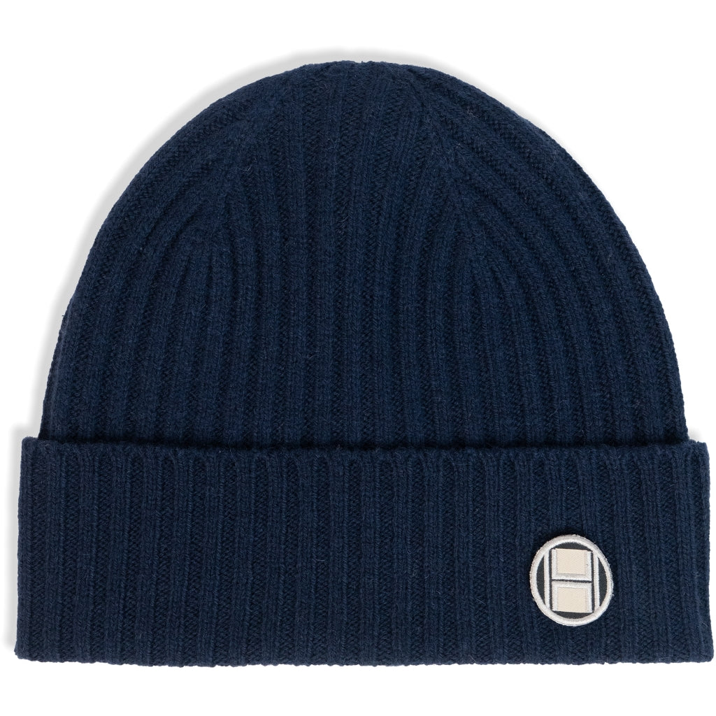 Hést Unisex CHARLIE Beanie Accessories Hats/Scarves/Socks 4002 Navy Blazer