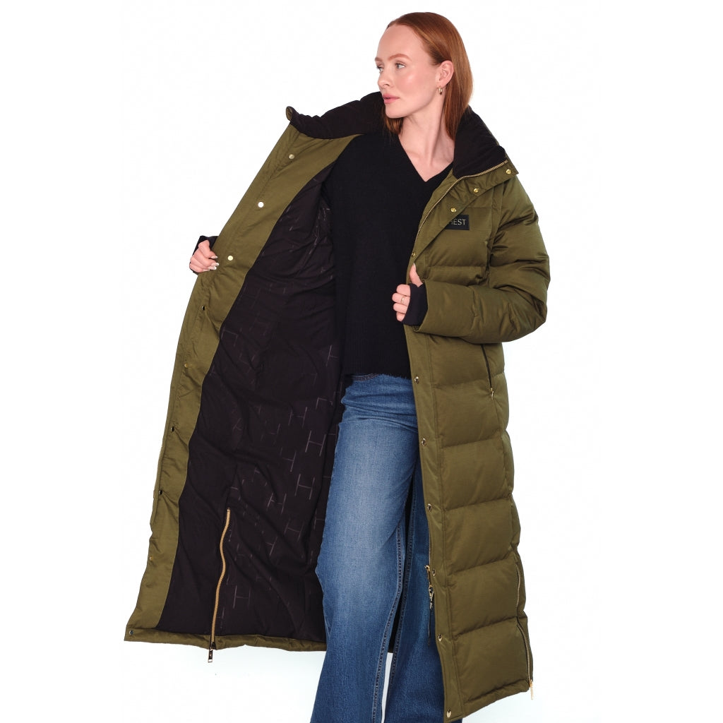HÉST AS EDDA Down Coat Outerwear/Vest/Bodyvarmer 3000 Winter Moss