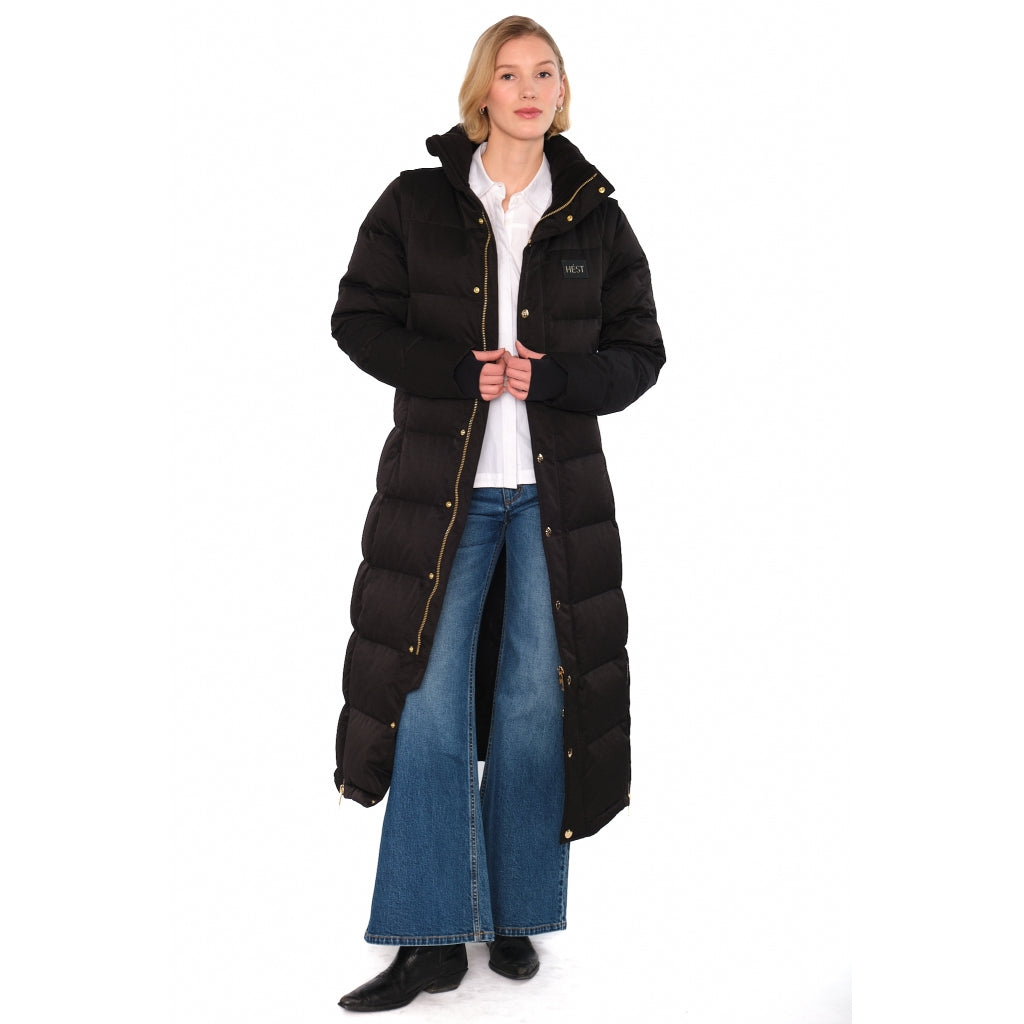 HÉST AS EDDA Down Coat Outerwear/Vest/Bodyvarmer 999 Black
