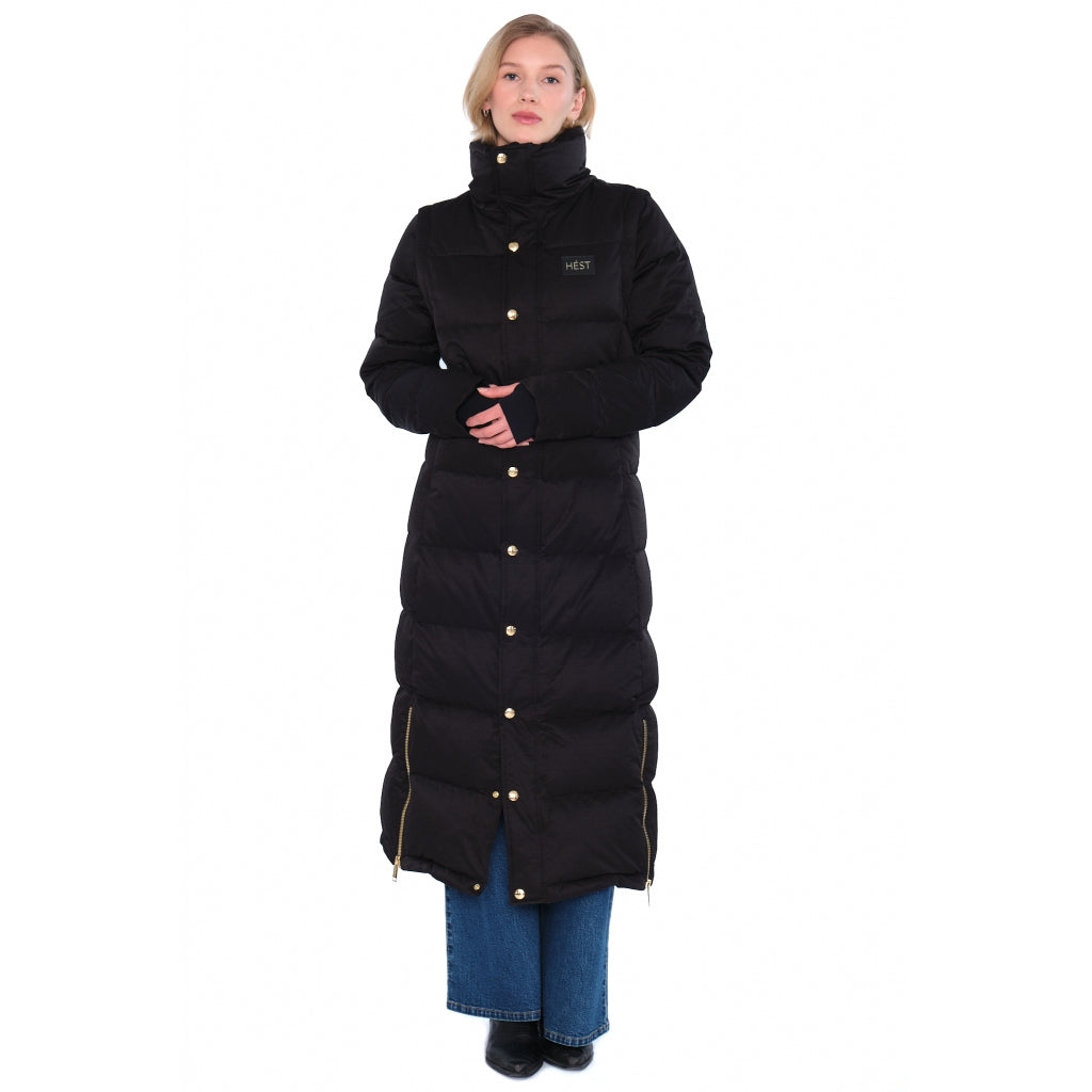 HÉST AS EDDA Down Coat Outerwear/Vest/Bodyvarmer 999 Black