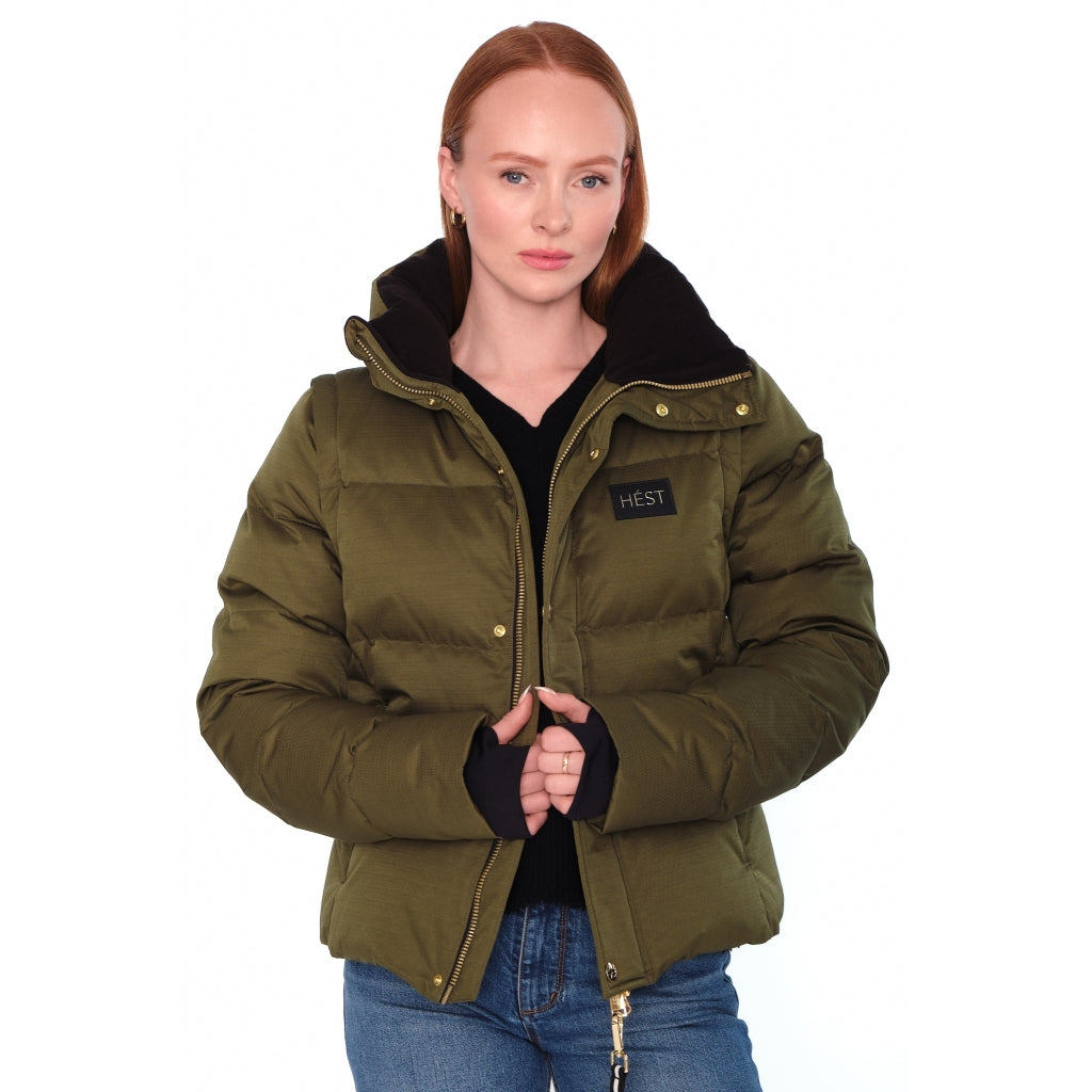 HÉST AS EDDA Down Jacket Outerwear/Vest/Bodyvarmer 3000 Winter Moss