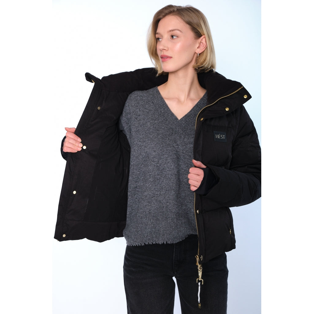 HÉST AS EDDA Down Jacket Outerwear/Vest/Bodyvarmer 999 Black