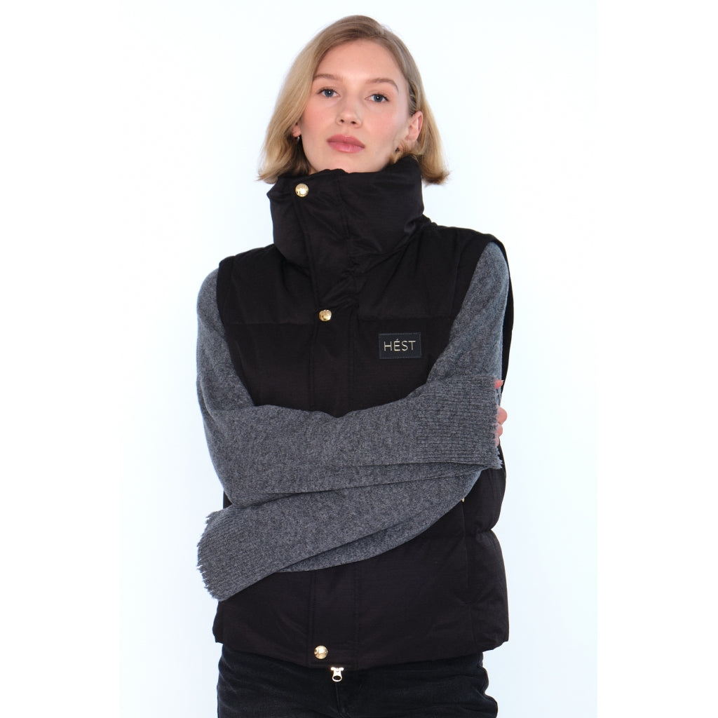 HÉST AS EDDA Down Jacket Outerwear/Vest/Bodyvarmer 999 Black