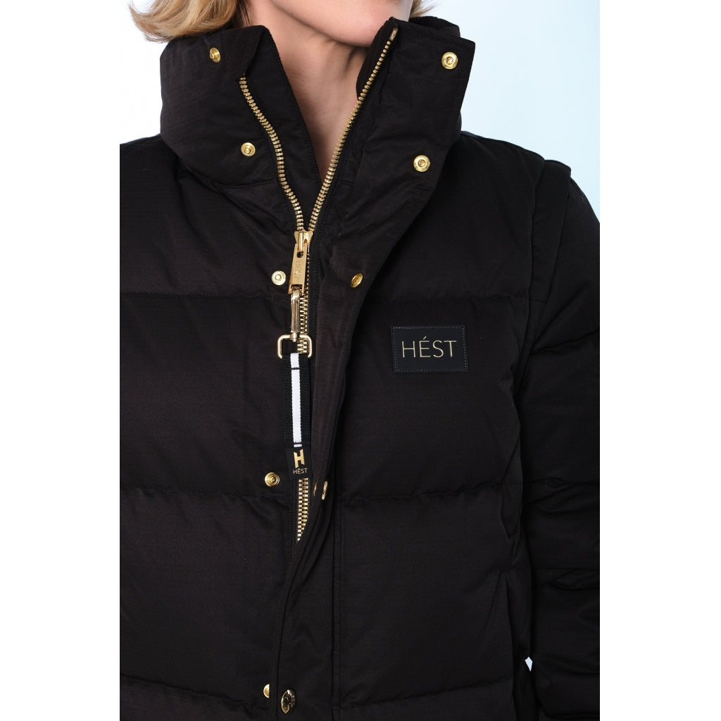HÉST AS EDDA Down Jacket Outerwear/Vest/Bodyvarmer 999 Black