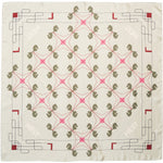 HÉST AS ELIZA Silk Scarf Large Woven Accessories Hats/Scarves/Gloves 3002 Gray Green