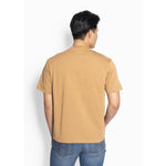 Hést Men ELMO T-Shirt Jersey T-Shirts/Tops 6505 Beige Travertine