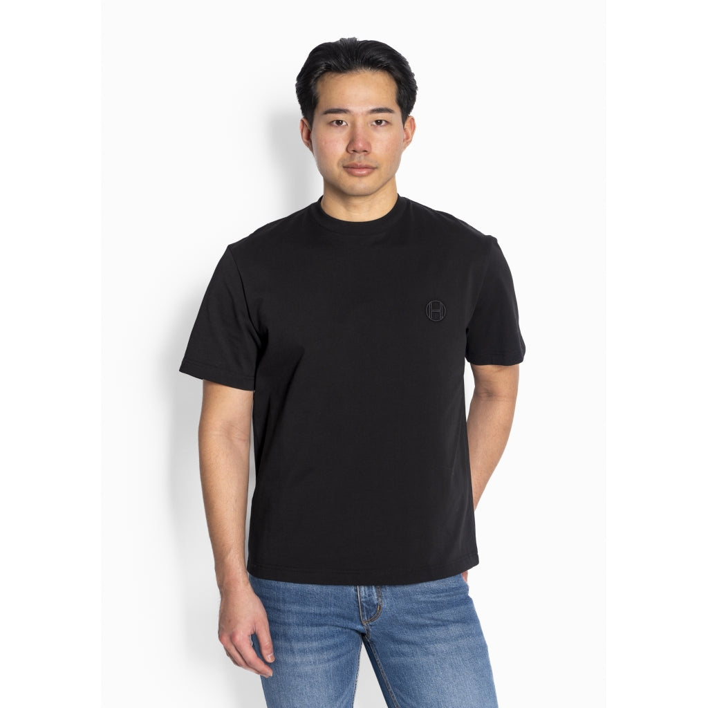Hést Men ELMO T-Shirt Jersey T-Shirts/Tops 9000 Jet Black