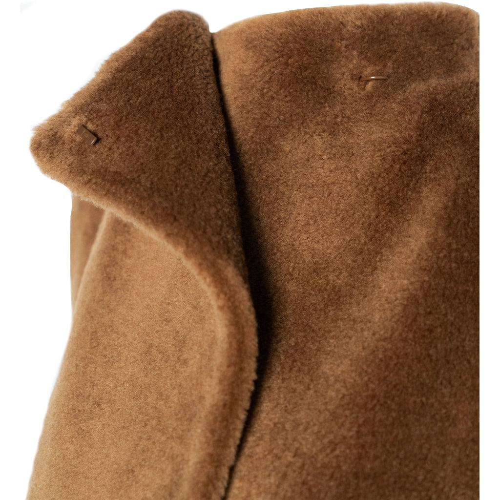 HÉST AS EMBLA VEST Leather Jackets 6004Brown