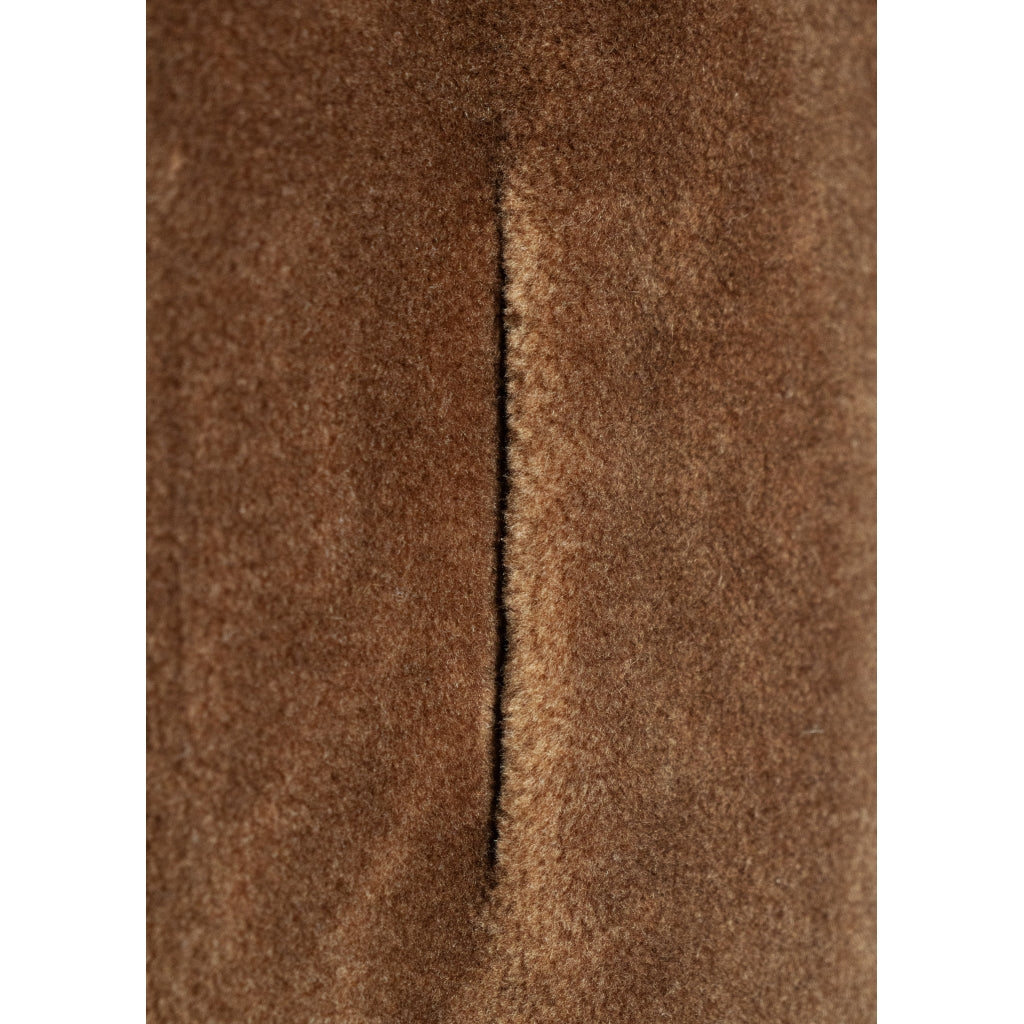 HÉST AS EMBLA VEST Leather Jackets 6004Brown