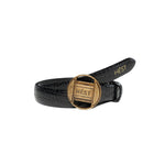 HÉST AS EXPLORE Belt Leather Accessories 9000 Jet Black