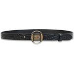 HÉST AS EXPLORE Belt Leather Accessories 9000 Jet Black