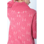 HÉST AS FAM Long Sweater Heavy Knitwear Tops 2505 Chateau Rose