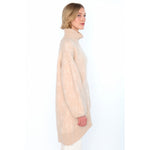 HÉST AS FAM Long Sweater Heavy Knitwear Tops 6514 Light Beige Melange