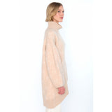 HÉST AS FAM Long Sweater Heavy Knitwear Tops 6514 Light Beige Melange