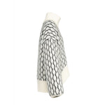 HÉST AS FAM New Pattern Heavy Knitwear Tops 0003 White Alyssum