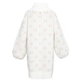 HÉST AS FAM Sweater Long Heavy Knitwear Tops 000 White