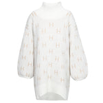 HÉST AS FAM Sweater Long Heavy Knitwear Tops 000 White