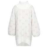 HÉST AS FAM Sweater Long Heavy Knitwear Tops 000 White