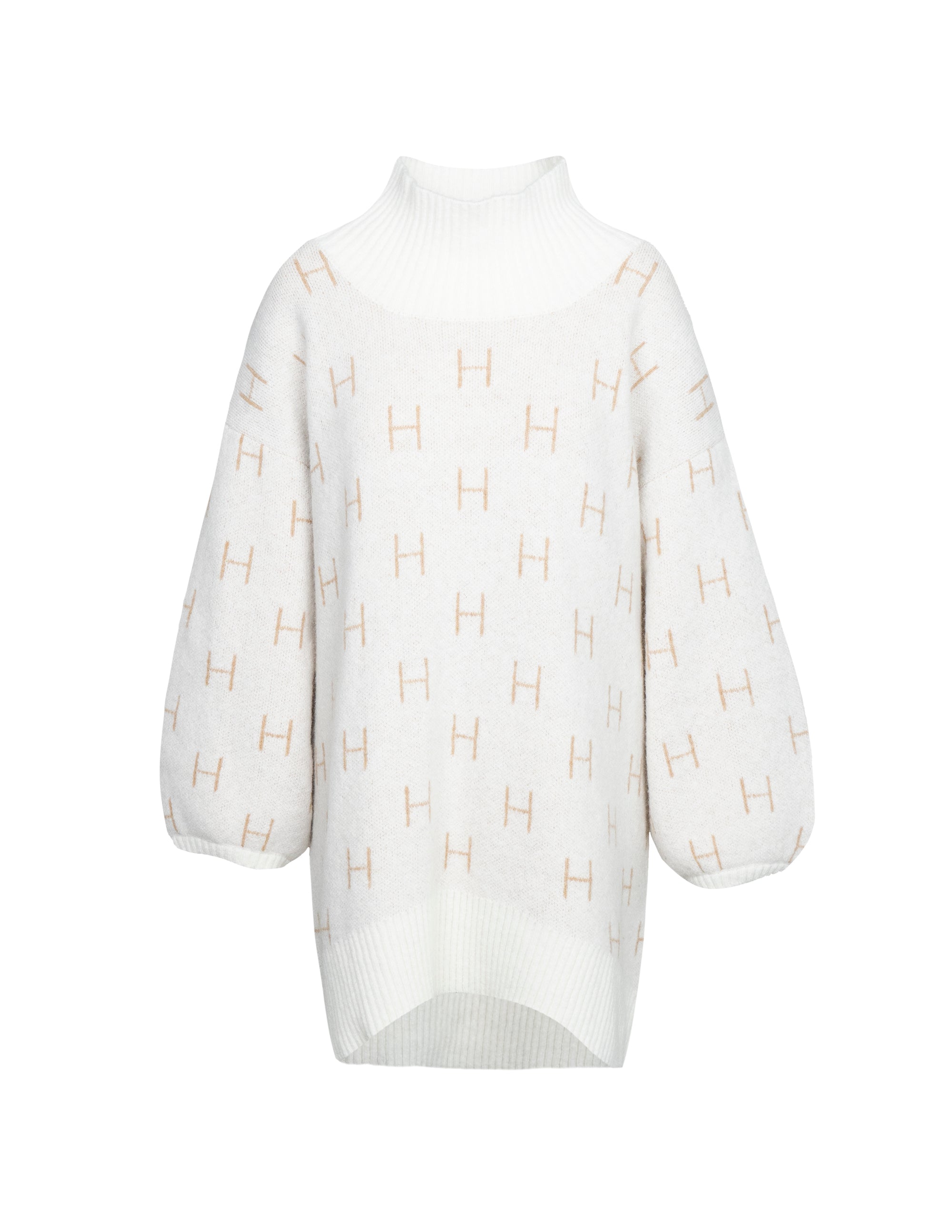 HÉST AS FAM Sweater Long Heavy Knitwear Tops 000 White